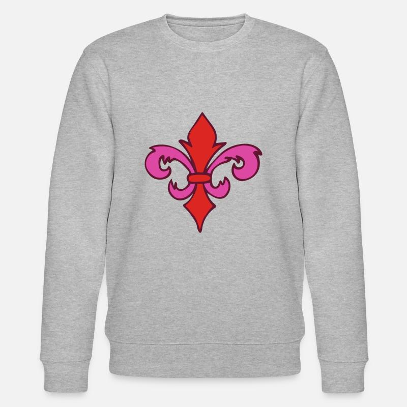 Fleur de Lys - Sweat bio CHANGER Stanley/Stella Unisexe - gris chiné
