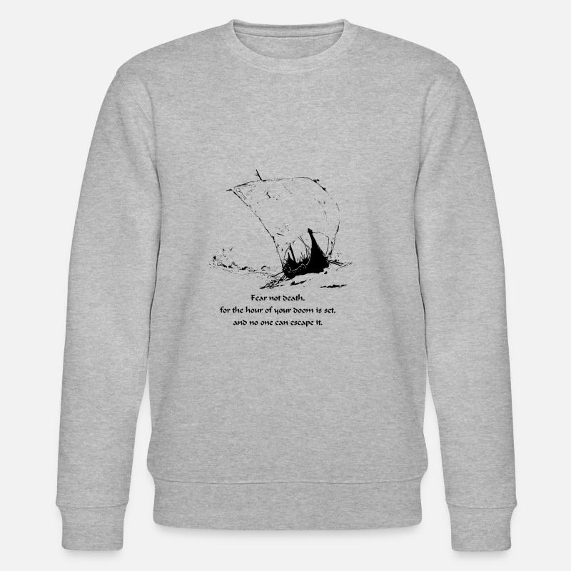 Viking doom - Stanley/Stella Unisex Bio-Sweatshirt CHANGER  - Grau meliert