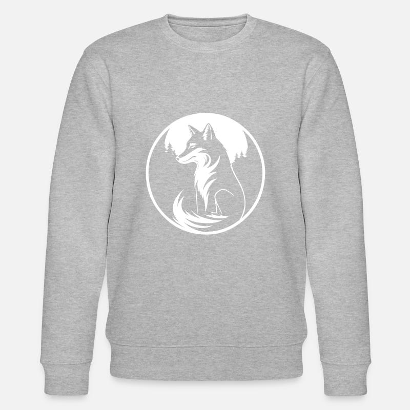 Fuchs - Stanley/Stella Unisex Bio-Sweatshirt CHANGER  - Grau meliert