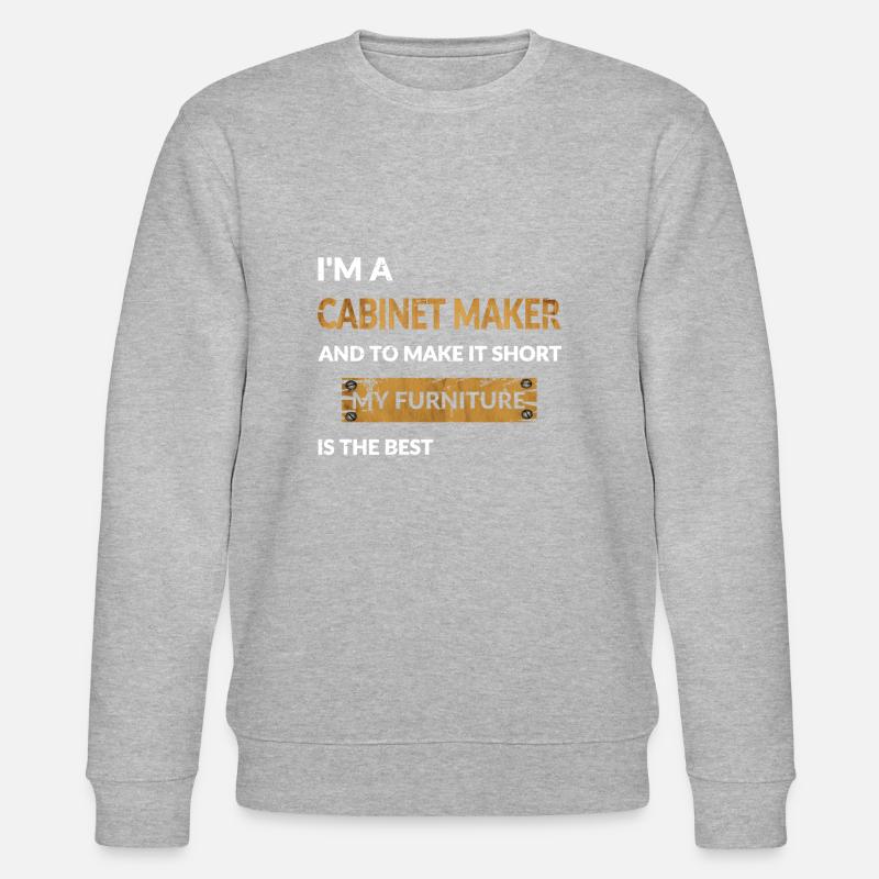 Menuisiers menuisiers menuisiers - Sweat bio CHANGER Stanley/Stella Unisexe - gris chiné