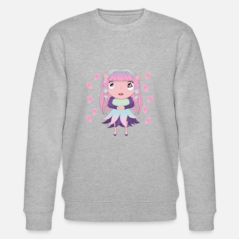 Aurelia - Stanley/Stella Unisex Bio-Sweatshirt CHANGER  - Grau meliert