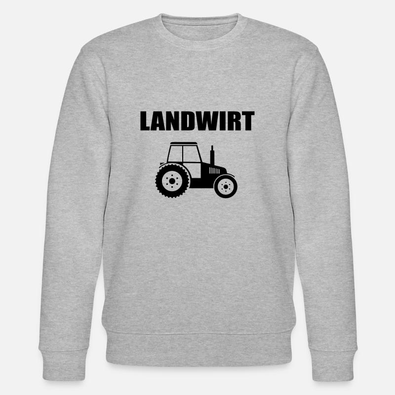Traktor - Stanley/Stella Unisex Bio-Sweatshirt CHANGER  - Grau meliert
