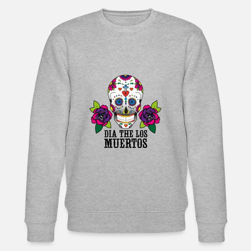 dia de los muertos - Sweat bio CHANGER Stanley/Stella Unisexe - gris chiné
