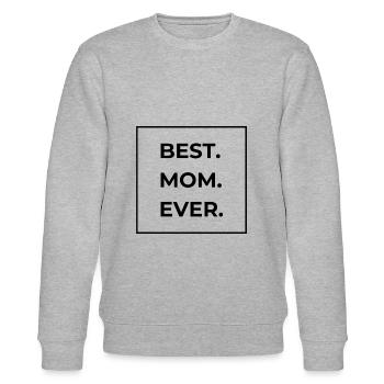LA MEILLEURE MAMAN DE TOUS LES TEMPS - Sweat bio CHANGER Stanley/Stella Unisexe - gris chiné - Devant - Nik (191cm) & Marisol (170cm)