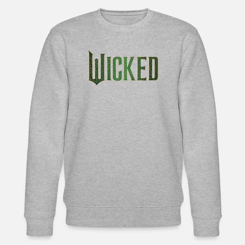 Wicked Design Logo - Stanley/Stella Unisex Bio-Sweatshirt CHANGER  - Grau meliert
