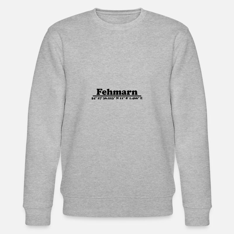 Fehmarn - Stanley/Stella Unisex Bio-Sweatshirt CHANGER  - Grau meliert