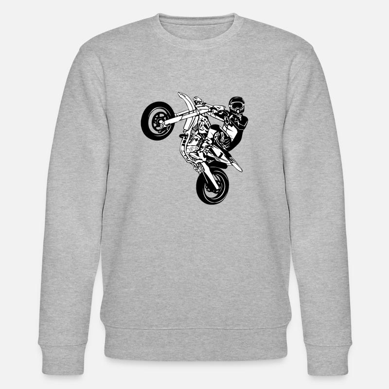 Supermoto - Stanley/Stella Unisex Bio-Sweatshirt CHANGER - Grau meliert