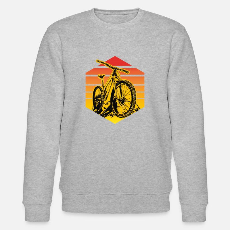 VTT VTT de descente - Sweat bio CHANGER Stanley/Stella Unisexe - gris chiné