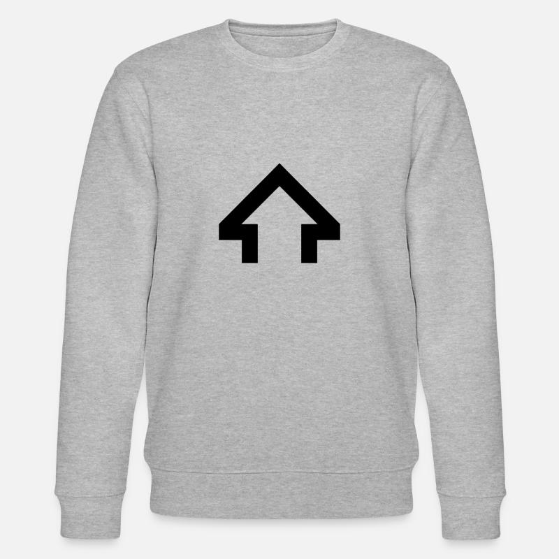 Pfeil nach oben - Stanley/Stella Unisex Bio-Sweatshirt CHANGER  - Grau meliert