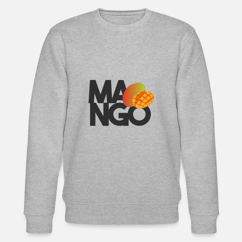 MANGO FRUCHT - Stanley/Stella Unisex Bio-Sweatshirt CHANGER  - Grau meliert
