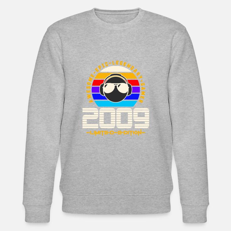 2009 - Stanley/Stella Unisex Bio-Sweatshirt CHANGER  - Grau meliert