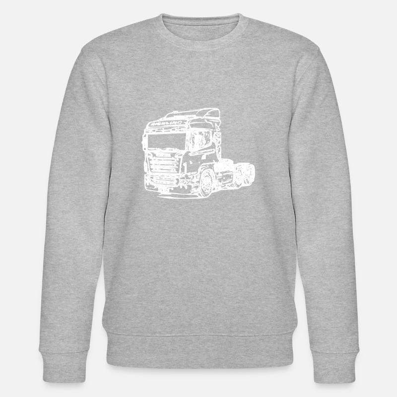 LKW 01 - Stanley/Stella Unisex Bio-Sweatshirt CHANGER  - Grau meliert