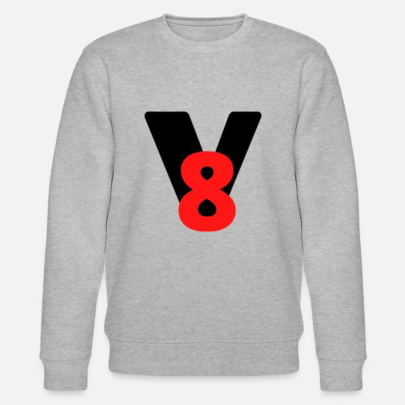 V8 - Stanley/Stella Unisex Bio-Sweatshirt CHANGER  - Grau meliert