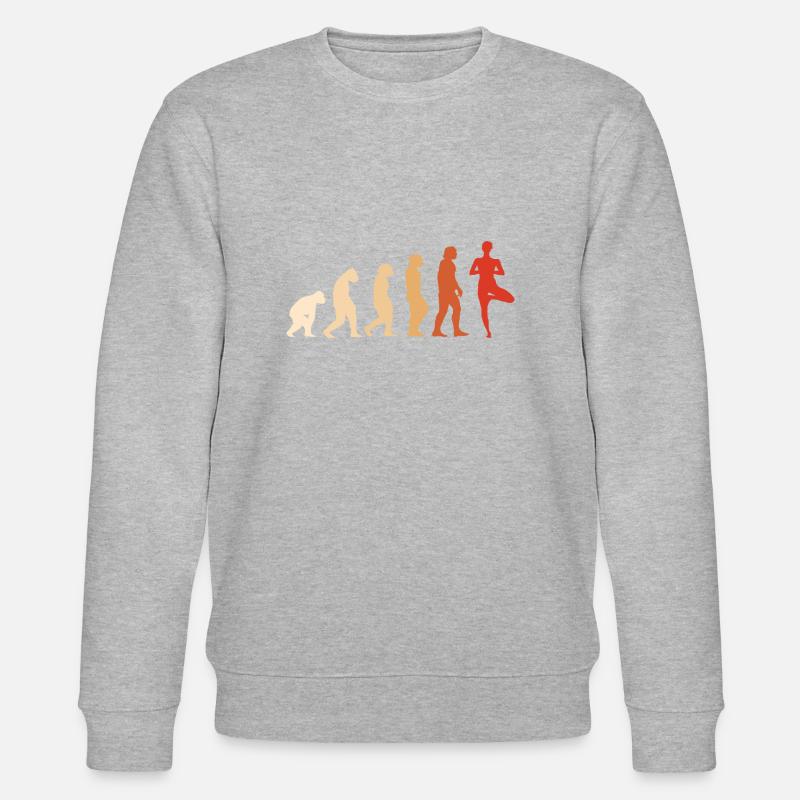 Yogi Evolution Yoga - Sweat bio CHANGER Stanley/Stella Unisexe - gris chiné