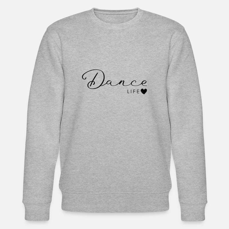 Dance Life - Stanley/Stella Unisex Bio-Sweatshirt CHANGER  - Grau meliert