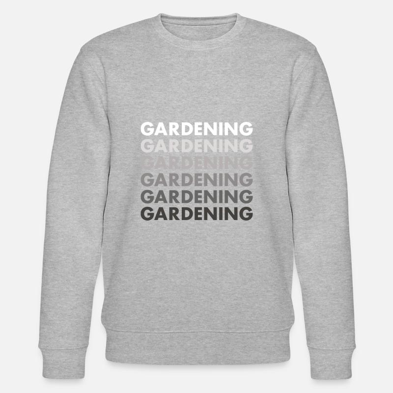 Gardener Gardening - Stanley/Stella Unisex Bio-Sweatshirt CHANGER  - Grau meliert