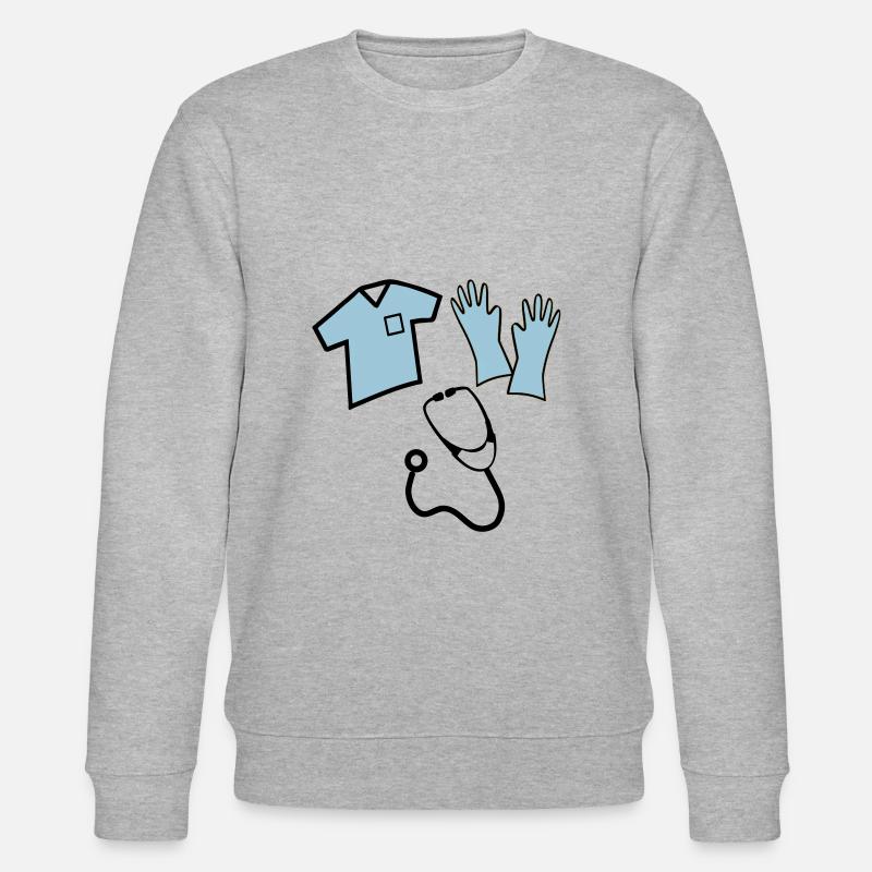 Infirmière - Sweat bio CHANGER Stanley/Stella Unisexe - gris chiné