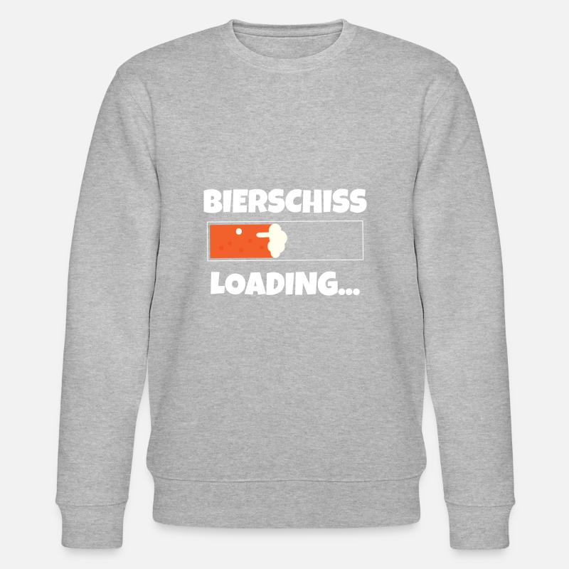 Bierschiss loading - Stanley/Stella Unisex Bio-Sweatshirt CHANGER  - Grau meliert