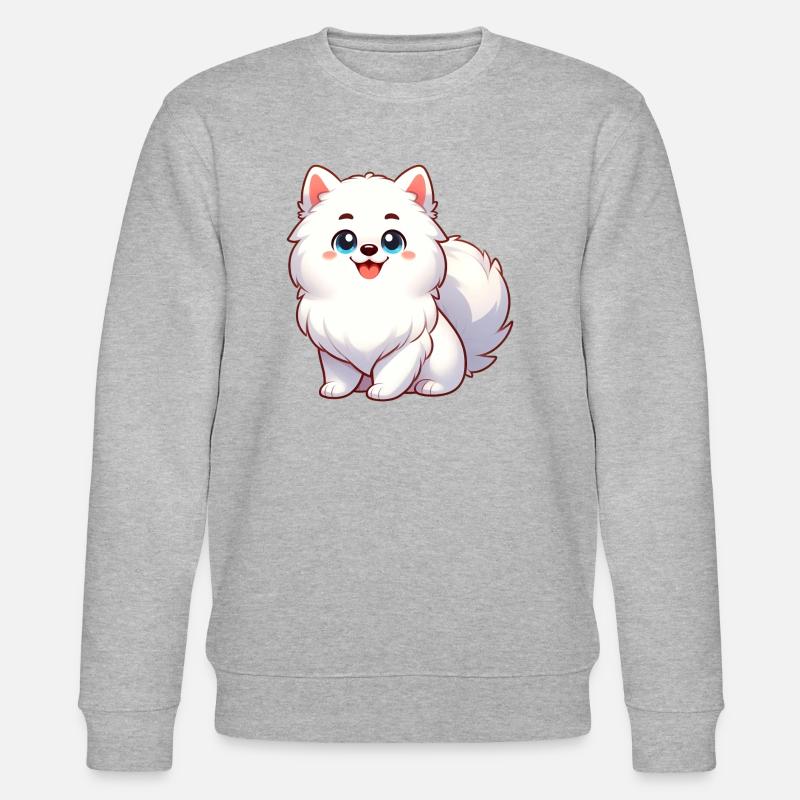 spitz 4 - Sweat bio CHANGER Stanley/Stella Unisexe - gris chiné