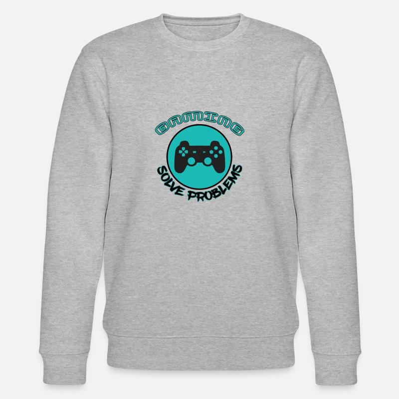 Gaming - Stanley/Stella Unisex Bio-Sweatshirt CHANGER  - Grau meliert