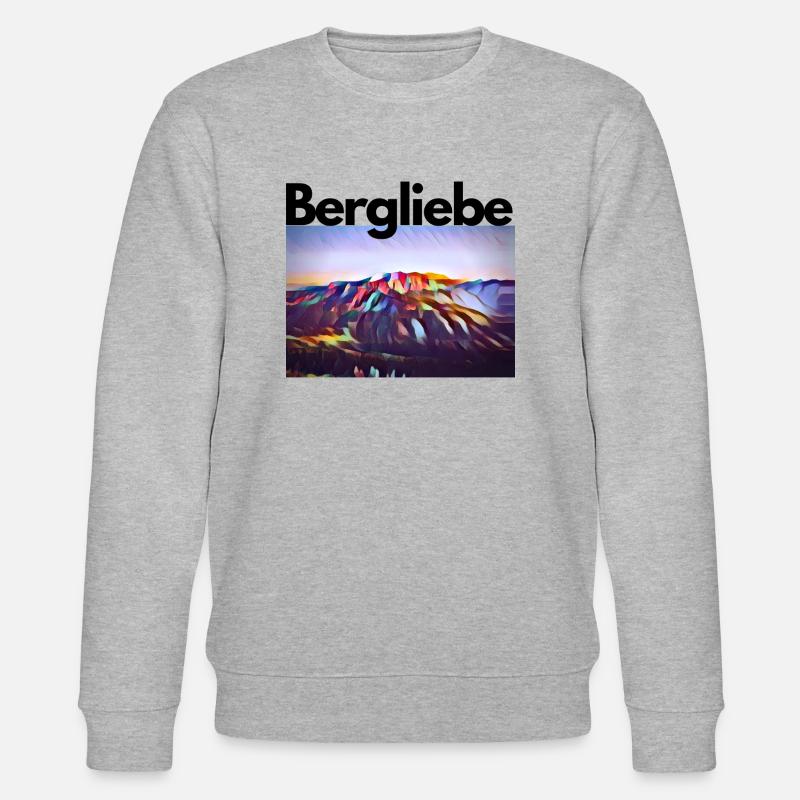 Lebenseinstellung - Stanley/Stella Unisex Bio-Sweatshirt CHANGER  - Grau meliert
