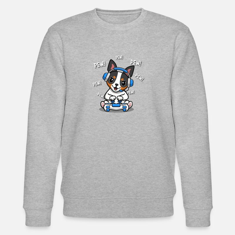 Rat Terrier - Sweat bio CHANGER Stanley/Stella Unisexe - gris chiné
