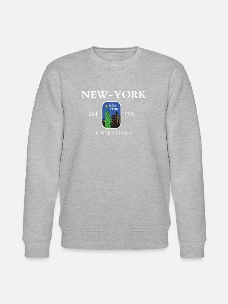 NEW YORK - Sweat bio CHANGER Stanley/Stella Unisexe - gris chiné