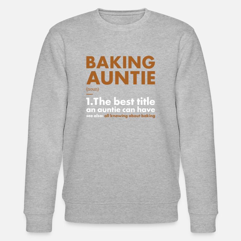 Baker Auntie Définition Cuisson - Sweat bio CHANGER Stanley/Stella Unisexe - gris chiné