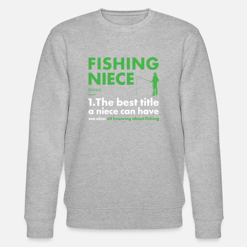 Fisher Niece Définition Pêche - Sweat bio CHANGER Stanley/Stella Unisexe - gris chiné