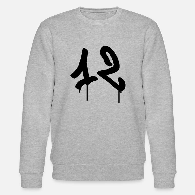 Graffiti : 12 - Stanley/Stella Unisex Bio-Sweatshirt CHANGER  - Grau meliert