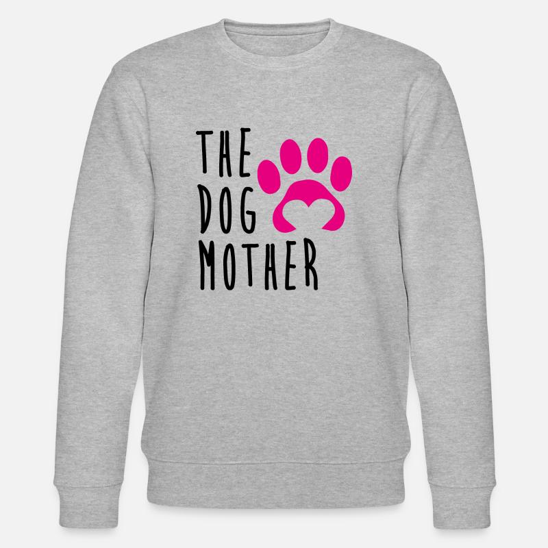 Hund - Stanley/Stella Unisex Bio-Sweatshirt CHANGER  - Grau meliert