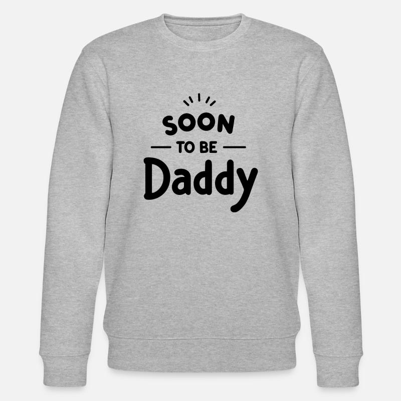 Bald Papa - Stanley/Stella Unisex Bio-Sweatshirt CHANGER  - Grau meliert
