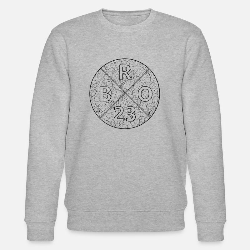 Bro 23 - Stanley/Stella Unisex Bio-Sweatshirt CHANGER  - Grau meliert