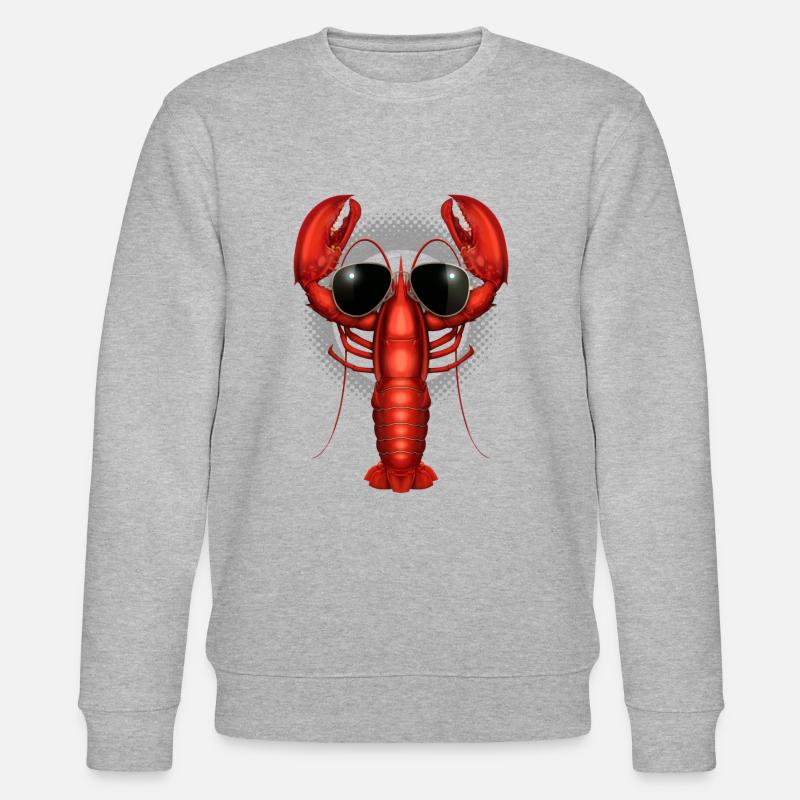 KÜHLER HOBSTER - Stanley/Stella Unisex Bio-Sweatshirt CHANGER  - Grau meliert