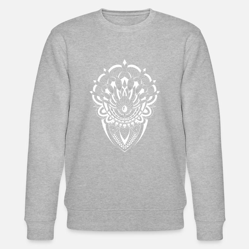 PolygeoTribal - Stanley/Stella Unisex Bio-Sweatshirt CHANGER  - Grau meliert