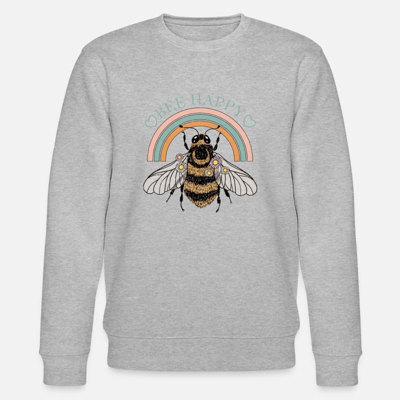 Bee Happy - Stanley/Stella Unisex Bio-Sweatshirt CHANGER  - undefined