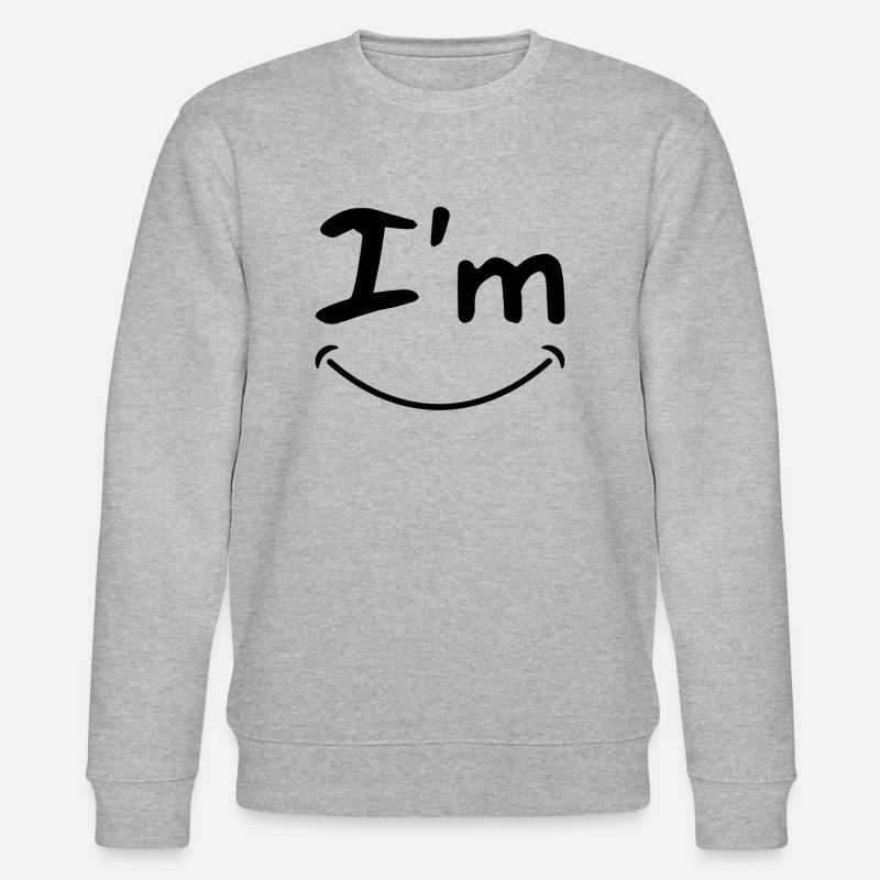 Ich - Stanley/Stella Unisex Bio-Sweatshirt CHANGER  - Grau meliert