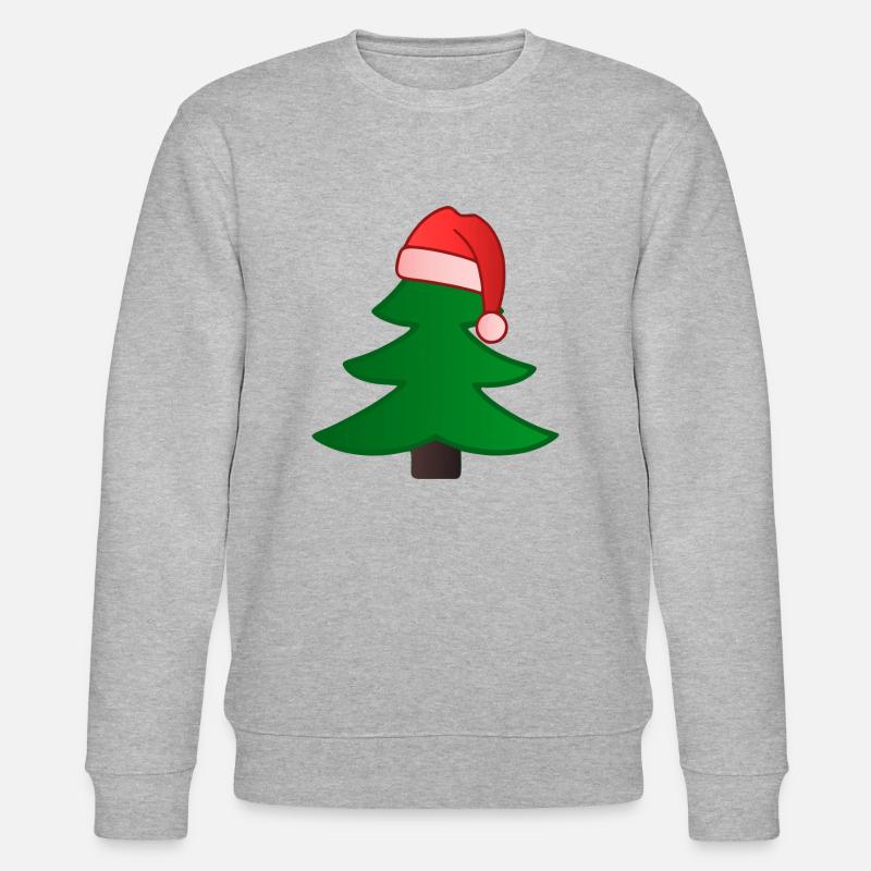Weihnachtsbaum - Stanley/Stella Unisex Bio-Sweatshirt CHANGER  - Grau meliert