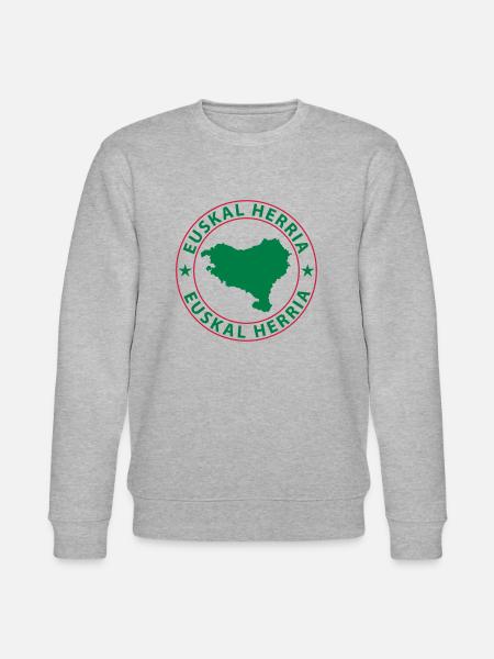 Basken Design - Stanley/Stella CHANGER Unisex Organic Sweatshirt - heather grey