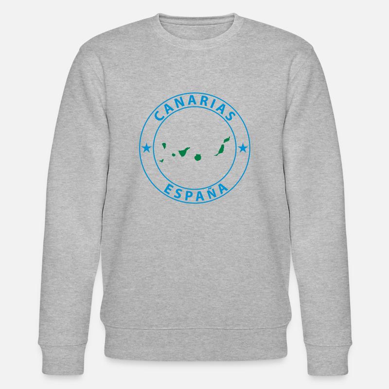 Canary Islands - Stanley/Stella Unisex Bio-Sweatshirt CHANGER  - Grau meliert
