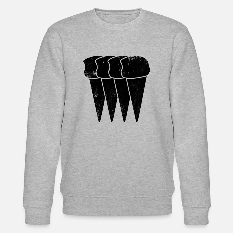 Eiscreme - Stanley/Stella Unisex Bio-Sweatshirt CHANGER  - Grau meliert