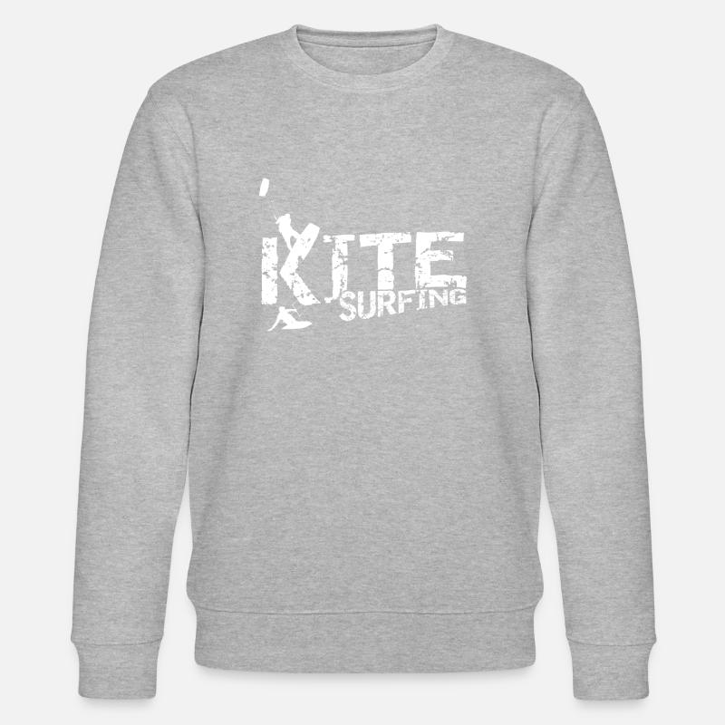 Kit kits de surf - Sweat bio CHANGER Stanley/Stella Unisexe - gris chiné