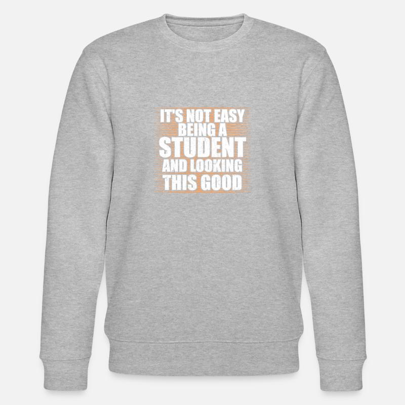 Pupil Student Student University University - Stanley/Stella CHANGER Unisex Organic Sweatshirt - heather grey