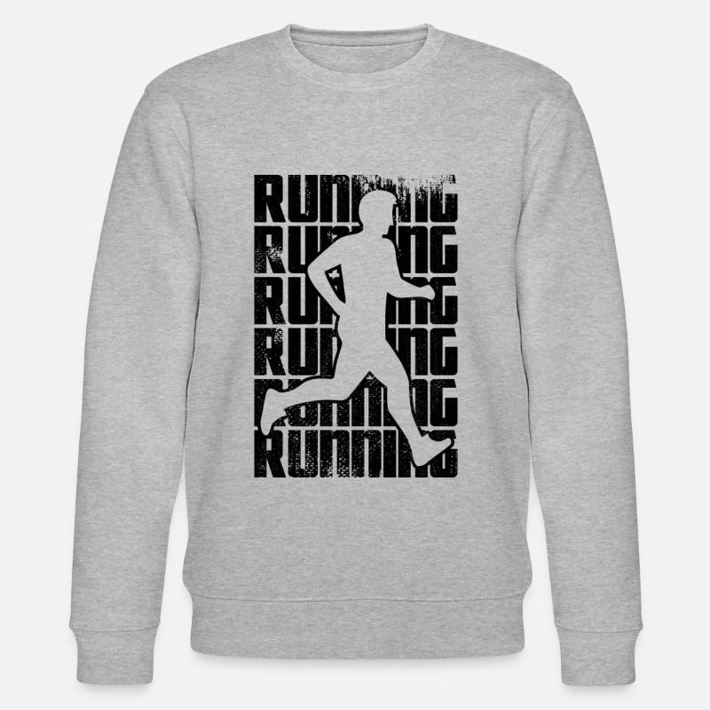 Laufen - Stanley/Stella Unisex Bio-Sweatshirt CHANGER - Grau meliert