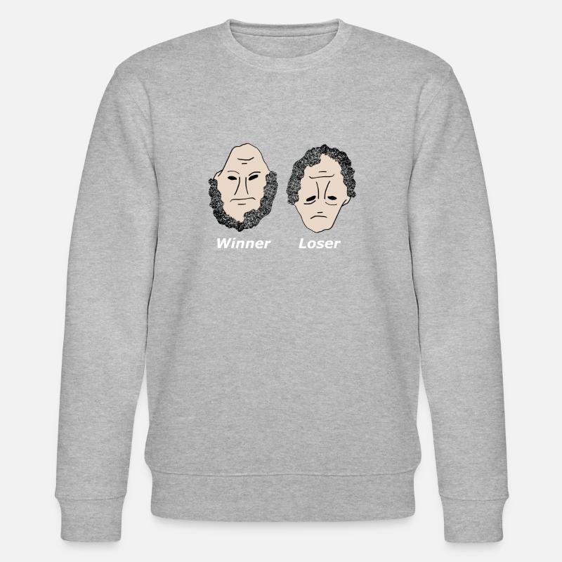 Winner Loser white vd - Stanley/Stella Unisex Bio-Sweatshirt CHANGER  - undefined