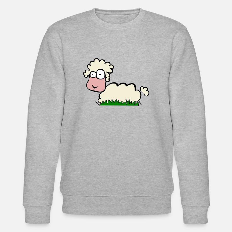 freaky sheep - Sweat bio CHANGER Stanley/Stella Unisexe - gris chiné