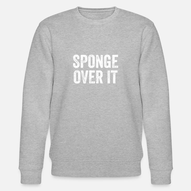 Éponge dessus Denglish - Sweat bio CHANGER Stanley/Stella Unisexe - gris chiné