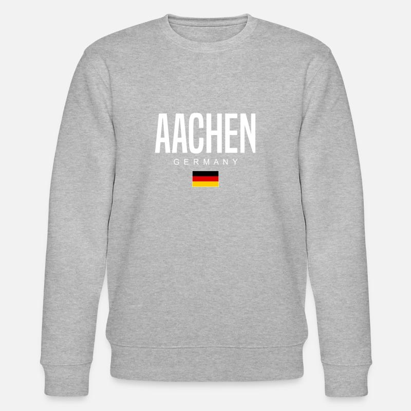 Aachen - Stanley/Stella Unisex Bio-Sweatshirt CHANGER  - Grau meliert