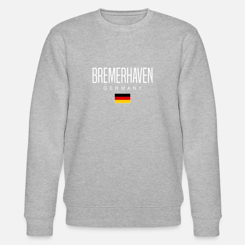 Bremerhaven - Stanley/Stella Unisex Bio-Sweatshirt CHANGER  - Grau meliert