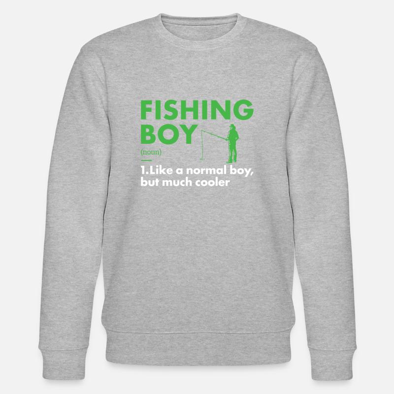 Fisher Boy Définition Pêche - Sweat bio CHANGER Stanley/Stella Unisexe - gris chiné